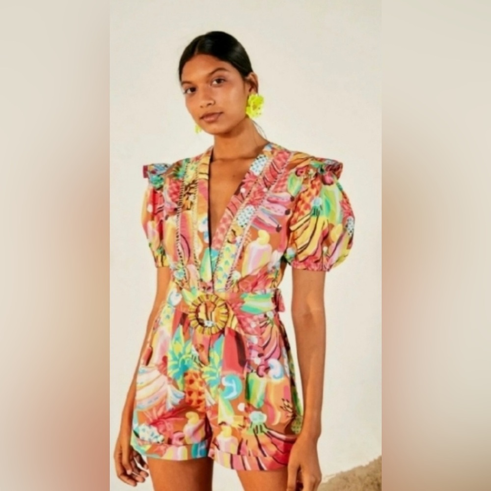 FARM Rio Romper! NWT! Super cute!